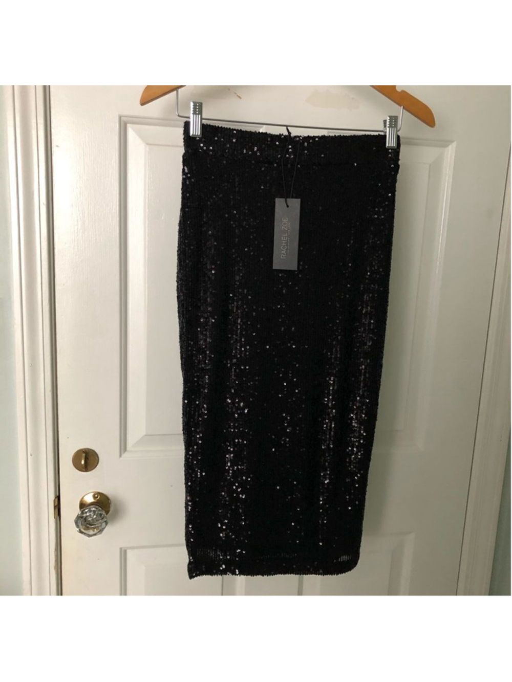 NWT RACHEL ZOE SEQUIN SKIRT XSMALL $295